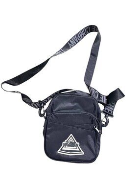 The Cure Company Black Crossbody Sling Bag Logo